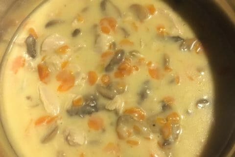Cliquez pour zoomer ! Blanquette de poulet au Thermomix