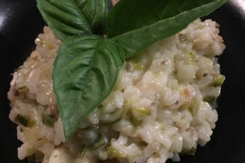 Cliquez pour zoomer ! Risotto champignons et courgettes au Thermomix