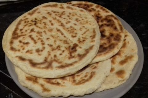 Cliquez pour zoomer ! Naans au fromage Thermomix par Lucilla