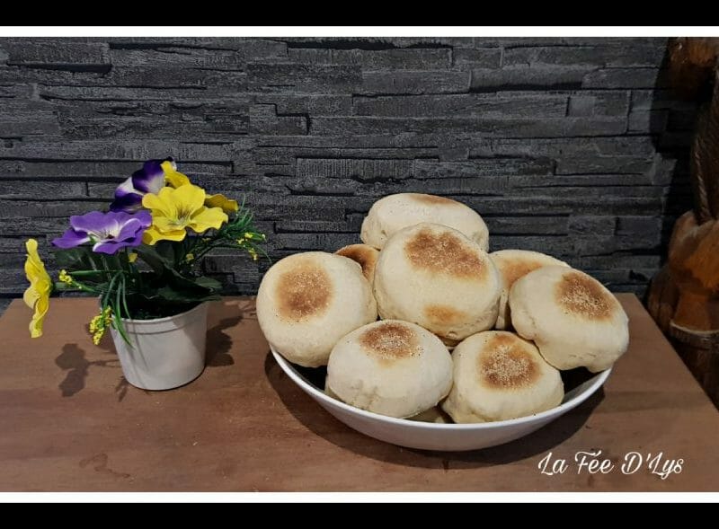 Cliquez pour zoomer ! Muffins anglais Thermomix par La Fée D'Lys