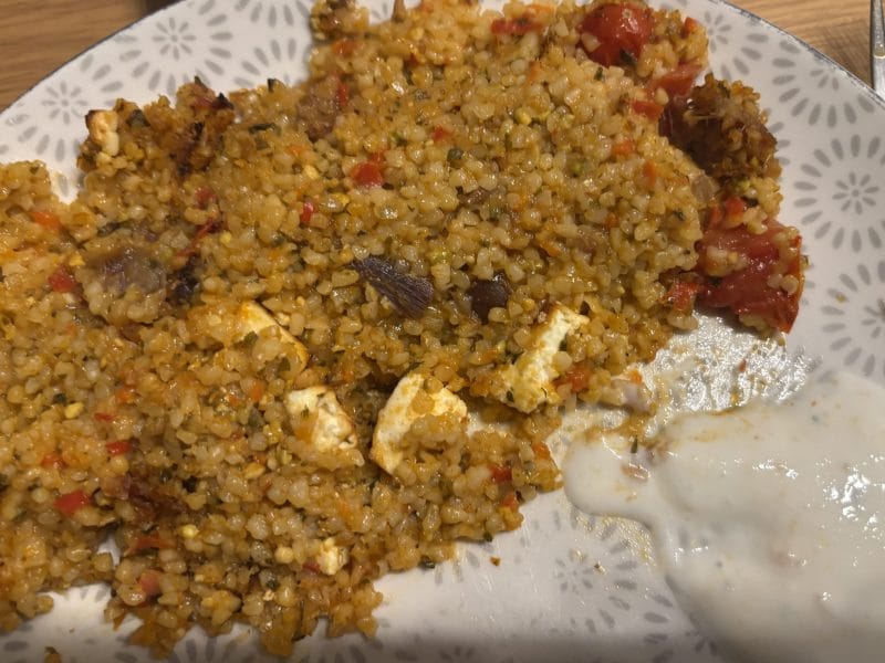 Cliquez pour zoomer ! Gratin de boulgour à l’orientale Thermomix par audrey369