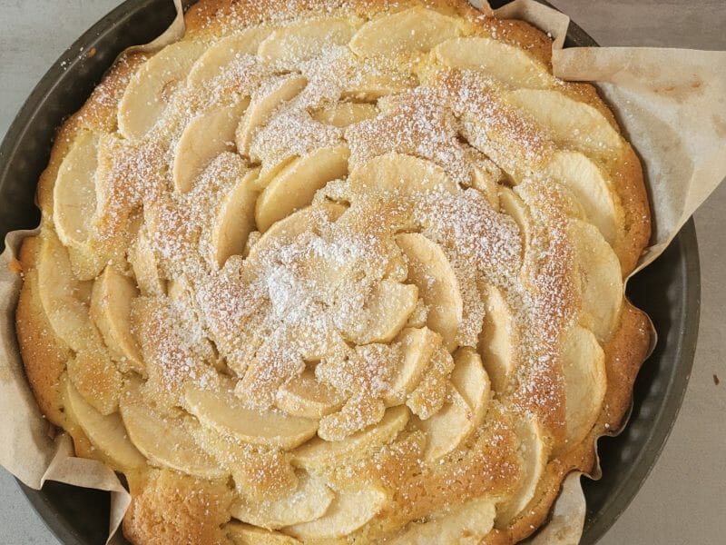 Cliquez pour zoomer ! Tarte Suisse aux pommes Thermomix par sandraenzolouna