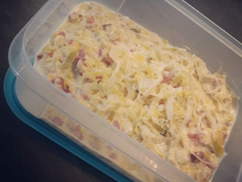 Cliquez pour zoomer ! Tagliatelles à la crème de poireaux Thermomix par Liindsa4y