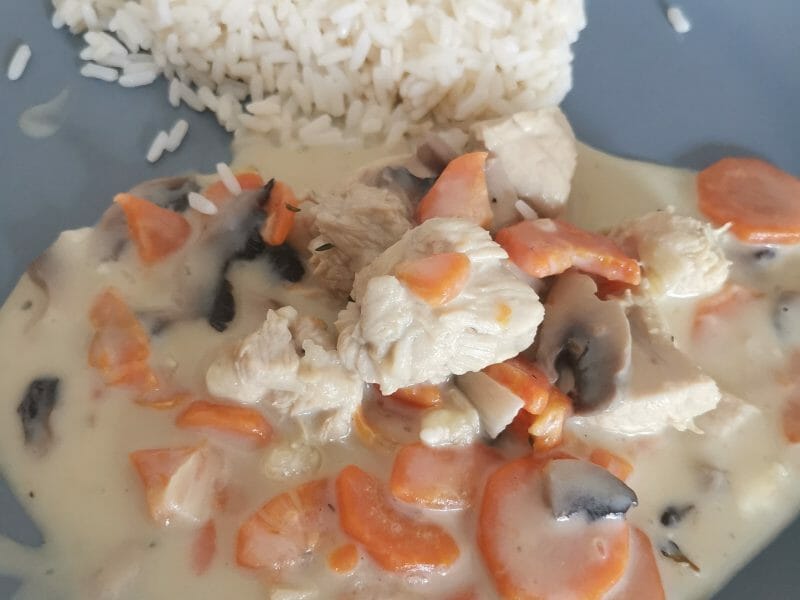 Cliquez pour zoomer ! Blanquette de poulet Thermomix par Zou