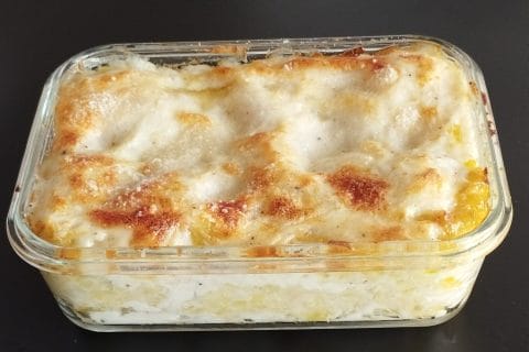 Cliquez pour zoomer ! Lasagnes au saumon et poireaux Thermomix par Zou