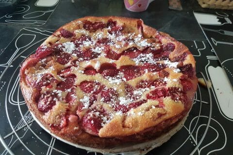 Cliquez pour zoomer ! Clafoutis aux fraises Thermomix par Cylia19
