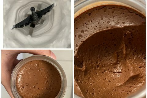 Cliquez pour zoomer ! Mousse au chocolat au jus de pois chiche Thermomix par Clarissecasou