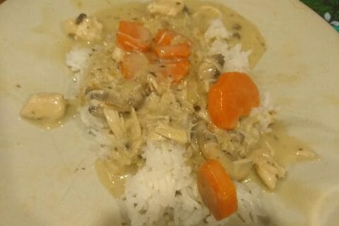 Cliquez pour zoomer ! Blanquette de poulet au Thermomix