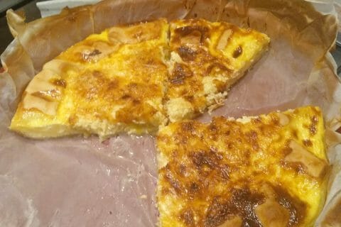 Cliquez pour zoomer ! Quiche Poireaux et Saumon au Thermomix