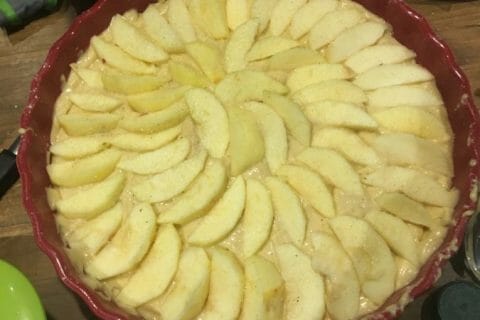 Cliquez pour zoomer ! Gâteau aux pommes et mascarpone au Thermomix