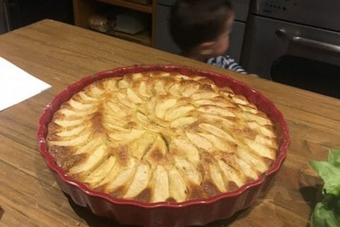 Cliquez pour zoomer ! Gâteau aux pommes et mascarpone au Thermomix
