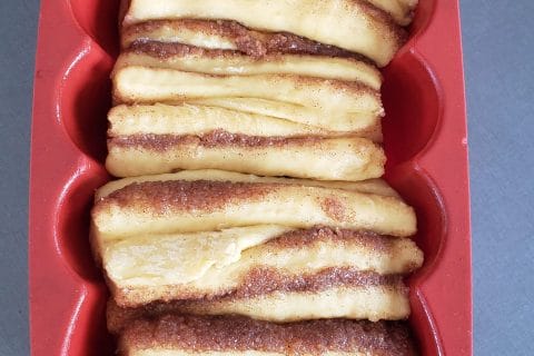 Cliquez pour zoomer ! Brioche à effeuiller à la cannelle Thermomix par Sylvie