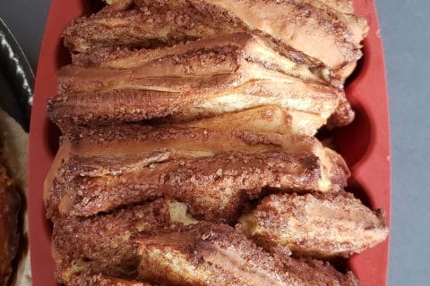 Cliquez pour zoomer ! Brioche à effeuiller à la cannelle Thermomix par Sylvie