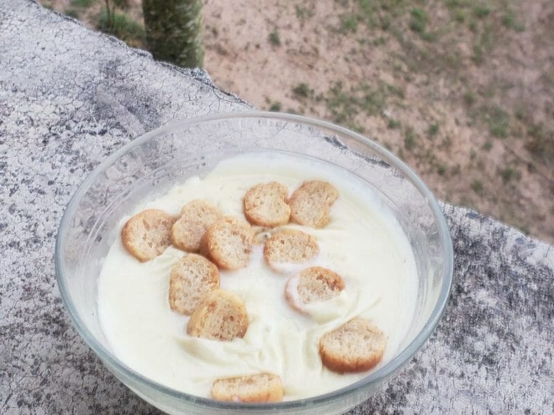 Cliquez pour zoomer ! Velouté à l’ail Thermomix par Sylvie