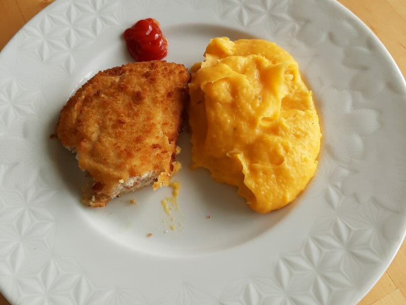 Cliquez pour zoomer ! Purée de patates douces au lait de coco Thermomix par DidineNath