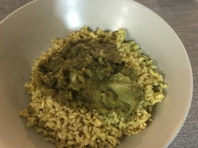 Cliquez pour zoomer ! Dhal d’aubergine et de lentilles corail Thermomix par Myriam0201