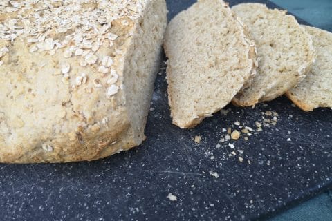 Cliquez pour zoomer ! Pain aux flocons d’avoine en cocotte Thermomix par Scorpion68