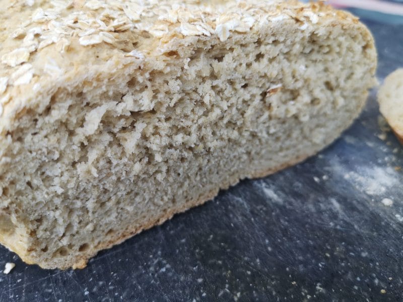 Cliquez pour zoomer ! Pain aux flocons d’avoine en cocotte Thermomix par Scorpion68