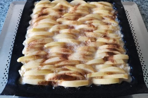 Cliquez pour zoomer ! Tarte aux pommes sans pâte Thermomix par Scorpion68