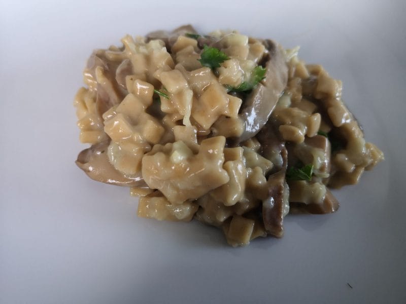 Cliquez pour zoomer ! Risotto de crozets et champignons Thermomix par Scorpion68