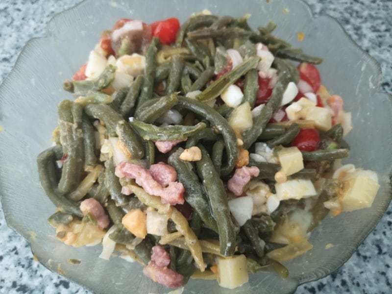 Cliquez pour zoomer ! Salade de haricots verts et tomates cerises Thermomix par Scorpion68