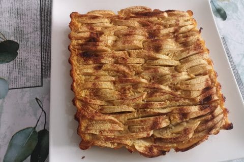 Cliquez pour zoomer ! Tarte aux pommes sans pâte Thermomix par Scorpion68