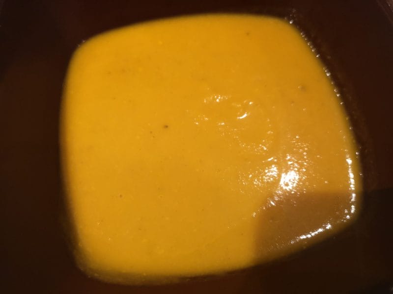 Cliquez pour zoomer ! Velouté carottes et pommes, au lait de coco Thermomix par Scorpion68