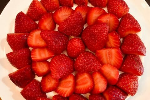 Cliquez pour zoomer ! Tarte aux fraises sans cuisson Thermomix par Alice-LS