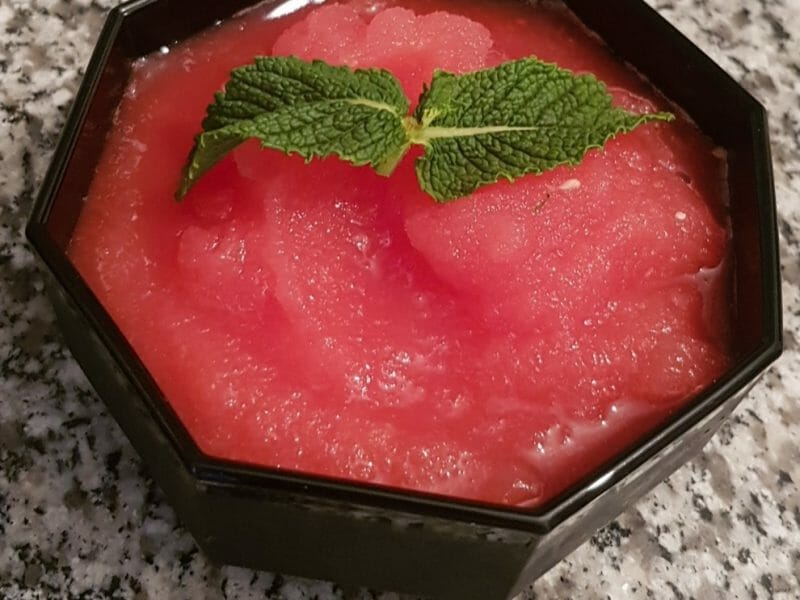 Cliquez pour zoomer ! Sorbet à la pastèque Thermomix par ritacook