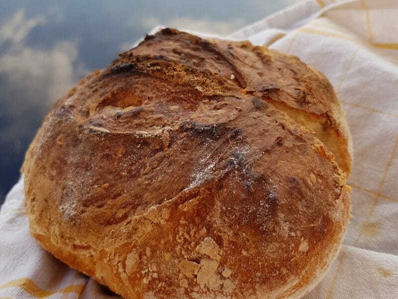 Cliquez pour zoomer ! Miche de pain Thermomix par Erika41