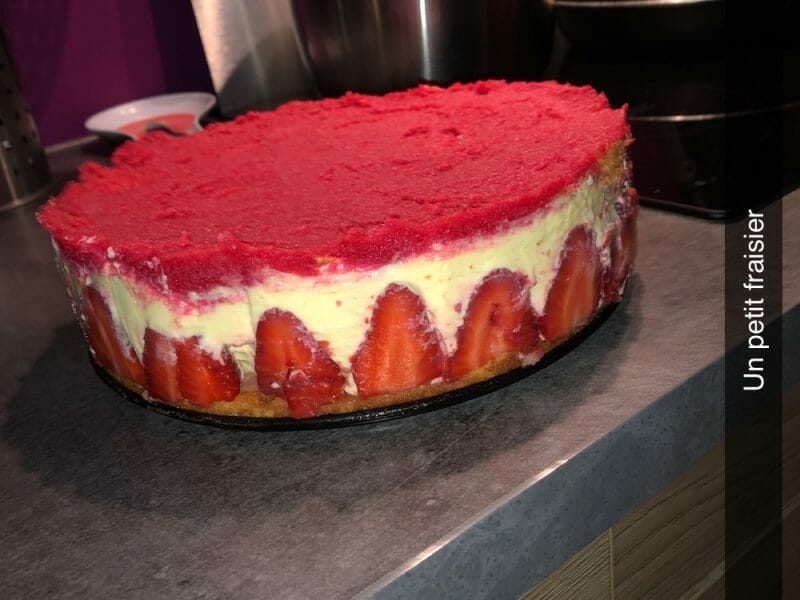 Cliquez pour zoomer ! Fraisier Thermomix par kiki1450