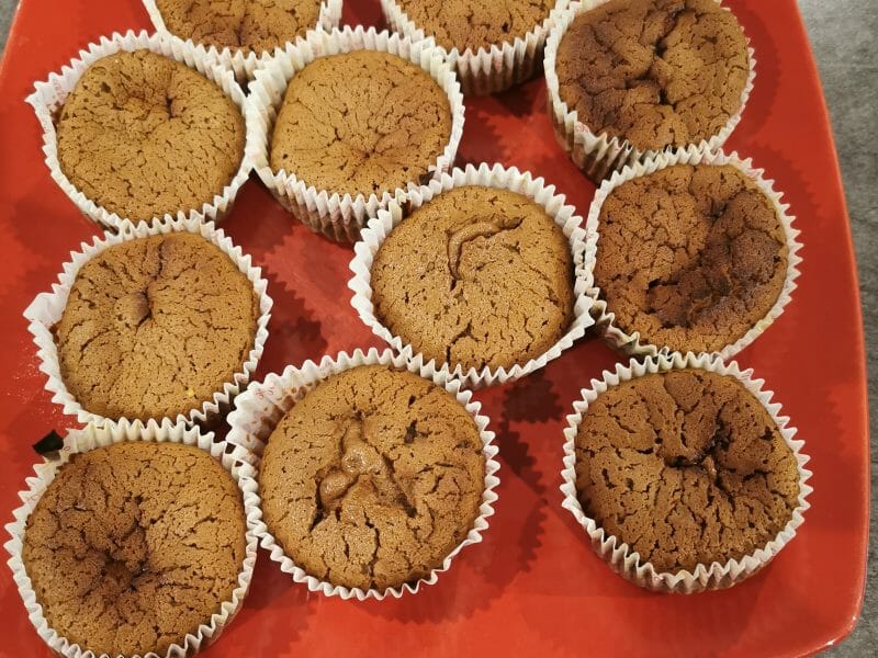 Cliquez pour zoomer ! Fondants aux deux chocolats Thermomix par kiki1450