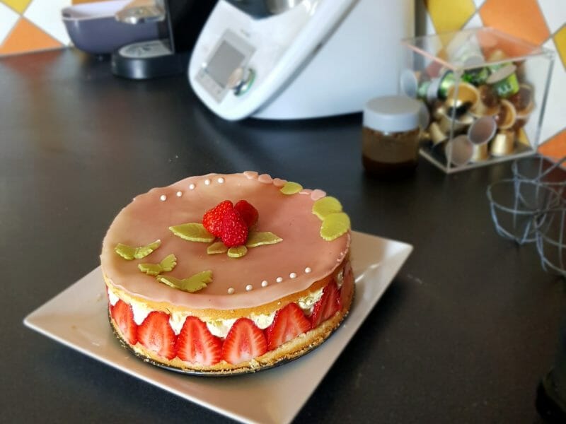 Cliquez pour zoomer ! Fraisier Thermomix par Ally_Mcbeal