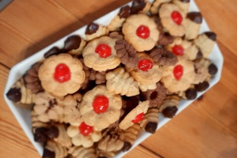 Cliquez pour zoomer ! Sablés à la presse à biscuits Thermomix par lorlan