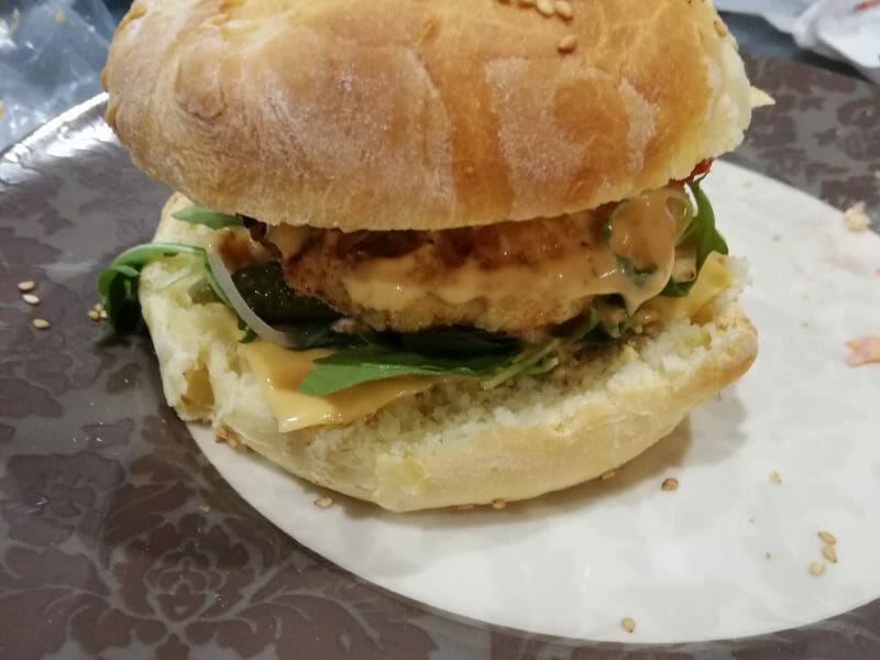 Cliquez pour zoomer ! Steak haché de poulet Thermomix par Lolo2511