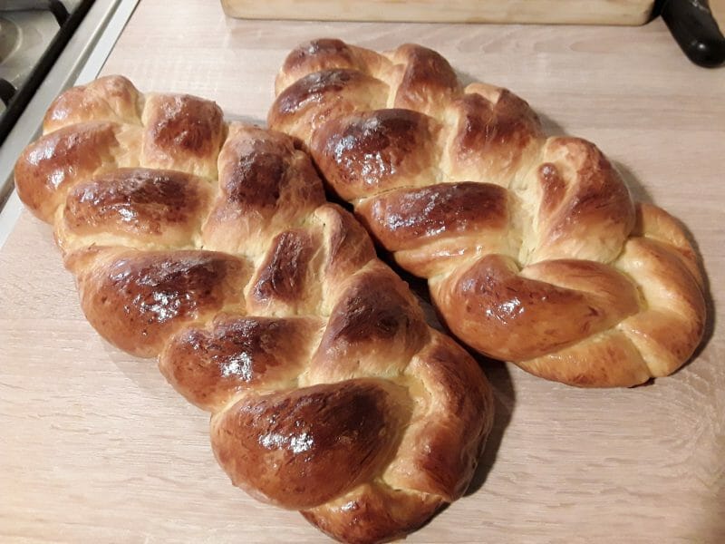 Cliquez pour zoomer ! Brioche tressée à la mie filante Thermomix par DelphineHAY