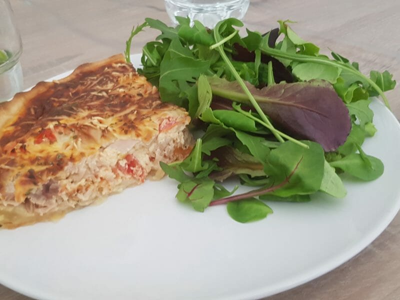 Cliquez pour zoomer ! Tarte au thon, tomate et moutarde Thermomix par Nol29