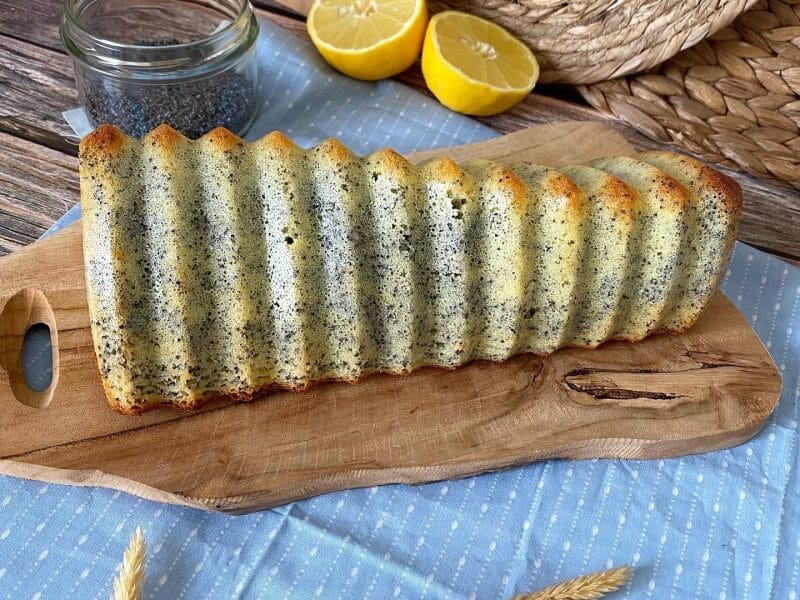 Cliquez pour zoomer ! Cake pavot et citron Thermomix par marine.dcm