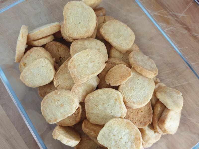 Cliquez pour zoomer ! Sablés au parmesan Thermomix par marine.dcm
