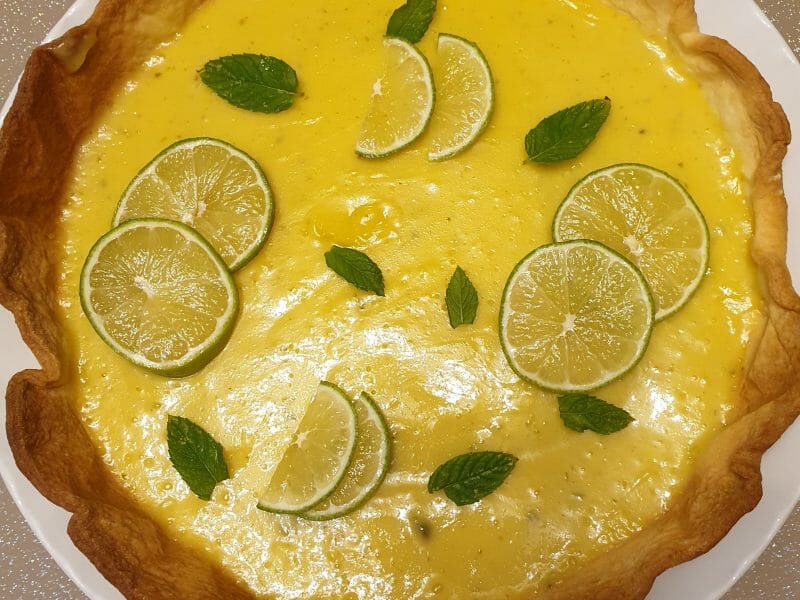 Cliquez pour zoomer ! Tarte mojito Thermomix par Carole54