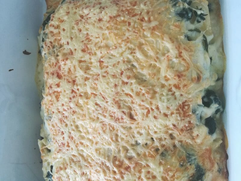 Cliquez pour zoomer ! Lasagnes épinards et chèvre Thermomix par cocochou