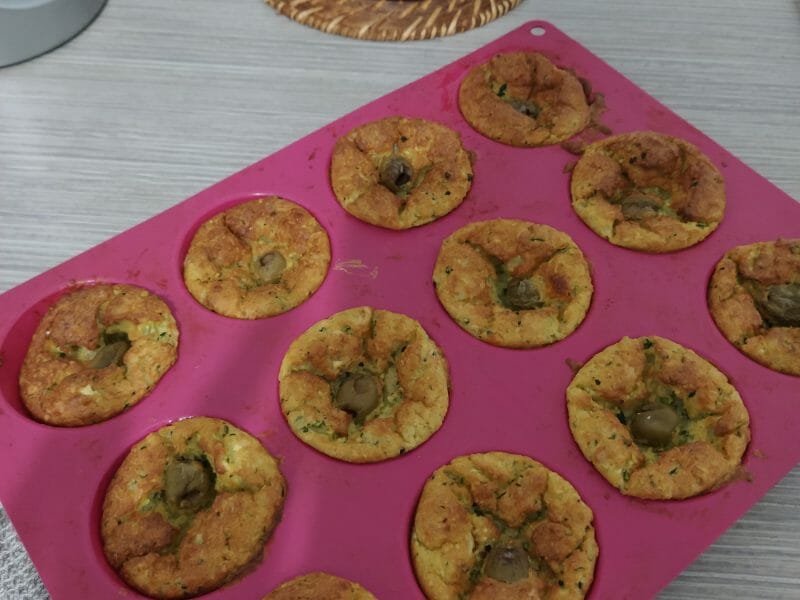 Cliquez pour zoomer ! Bouchées courgettes mozzarella Thermomix par cocochou