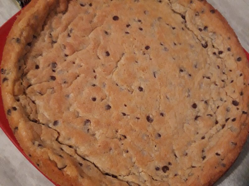 Cliquez pour zoomer ! Le cookie géant Thermomix par karinecuisine