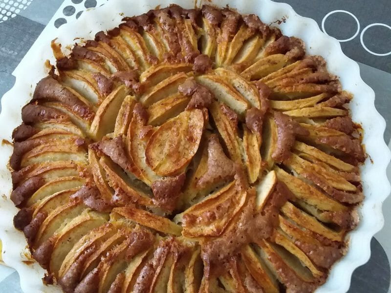 Cliquez pour zoomer ! Tarte Suisse aux pommes Thermomix par Mamie chouchou