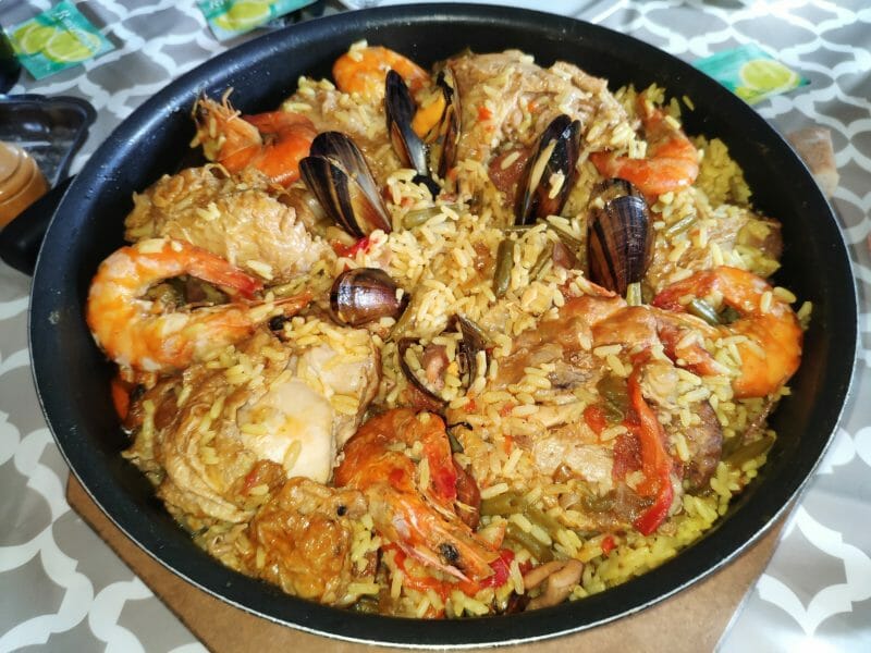 Paella au Thermomix Cookomix