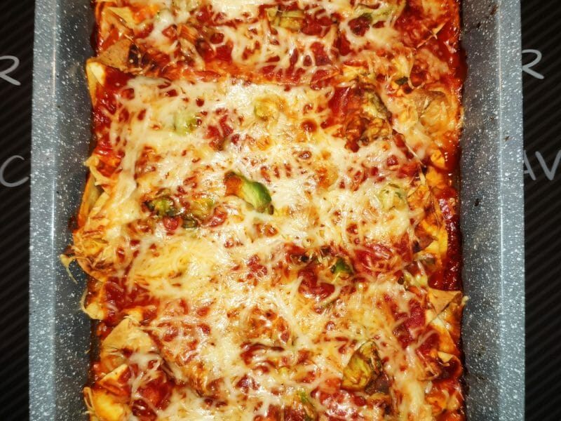 Enchiladas au poulet au Thermomix Cookomix