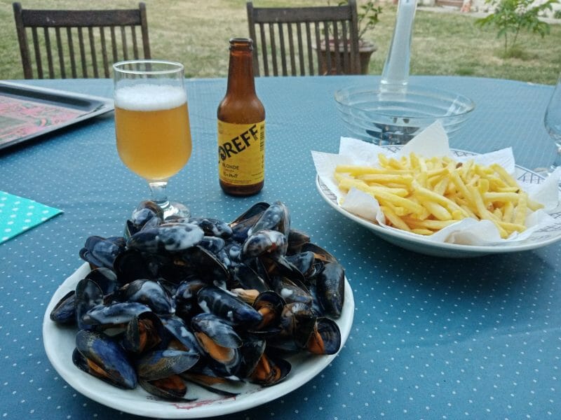 Cliquez pour zoomer ! Moules sauce au roquefort Thermomix par alex alex