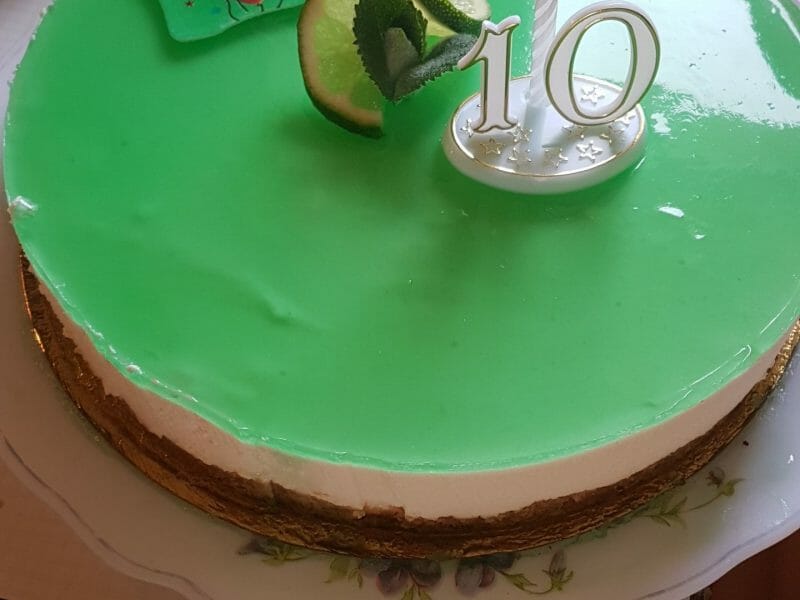 Cliquez pour zoomer ! Bavarois Mojito Thermomix par sstef