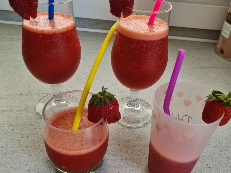 Cliquez pour zoomer ! Daïquiri fraise Thermomix par jeffaure