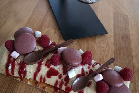 Cliquez pour zoomer ! Fraisier roulé Thermomix par camille91